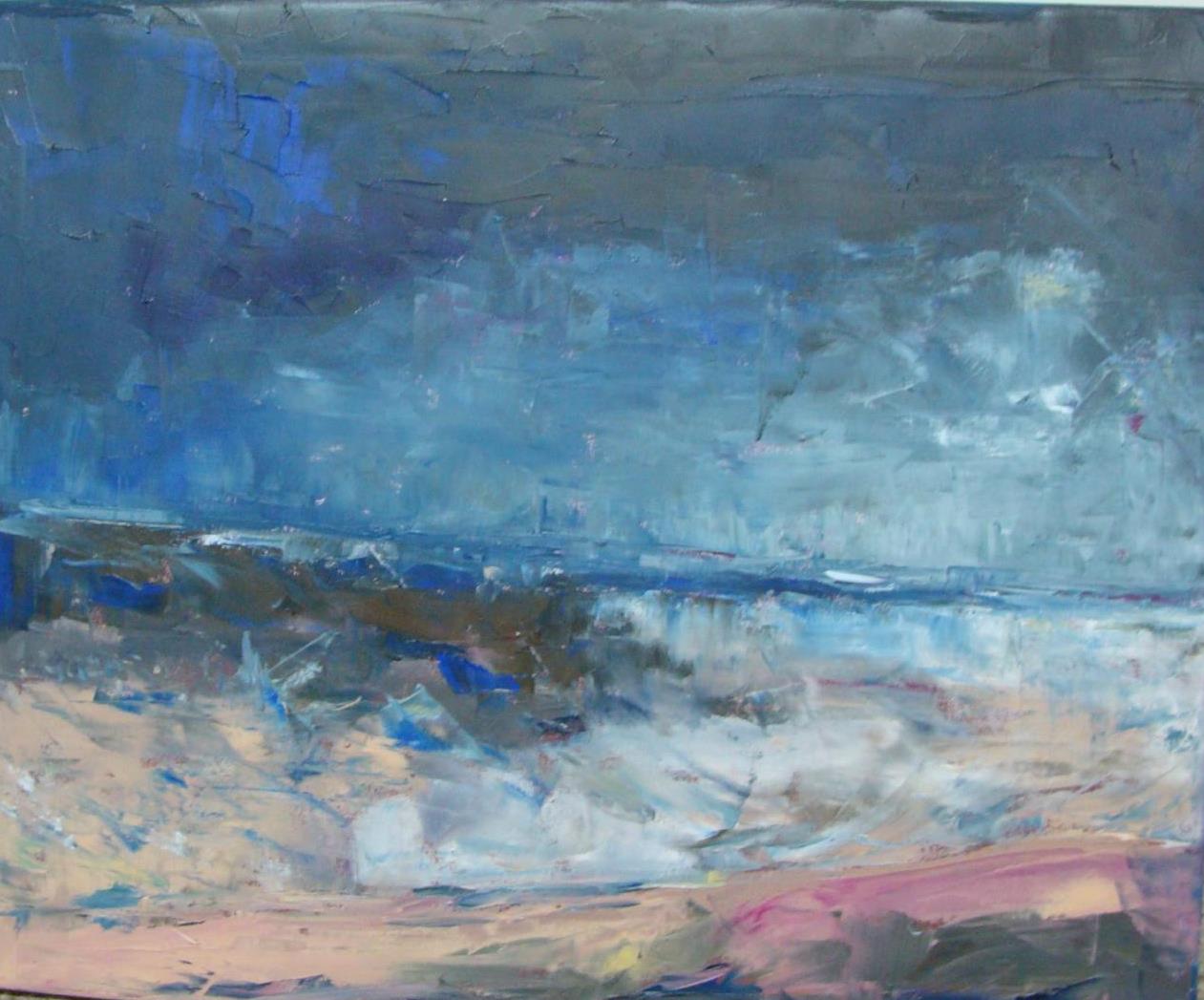 2010 Morze nocą 80x60