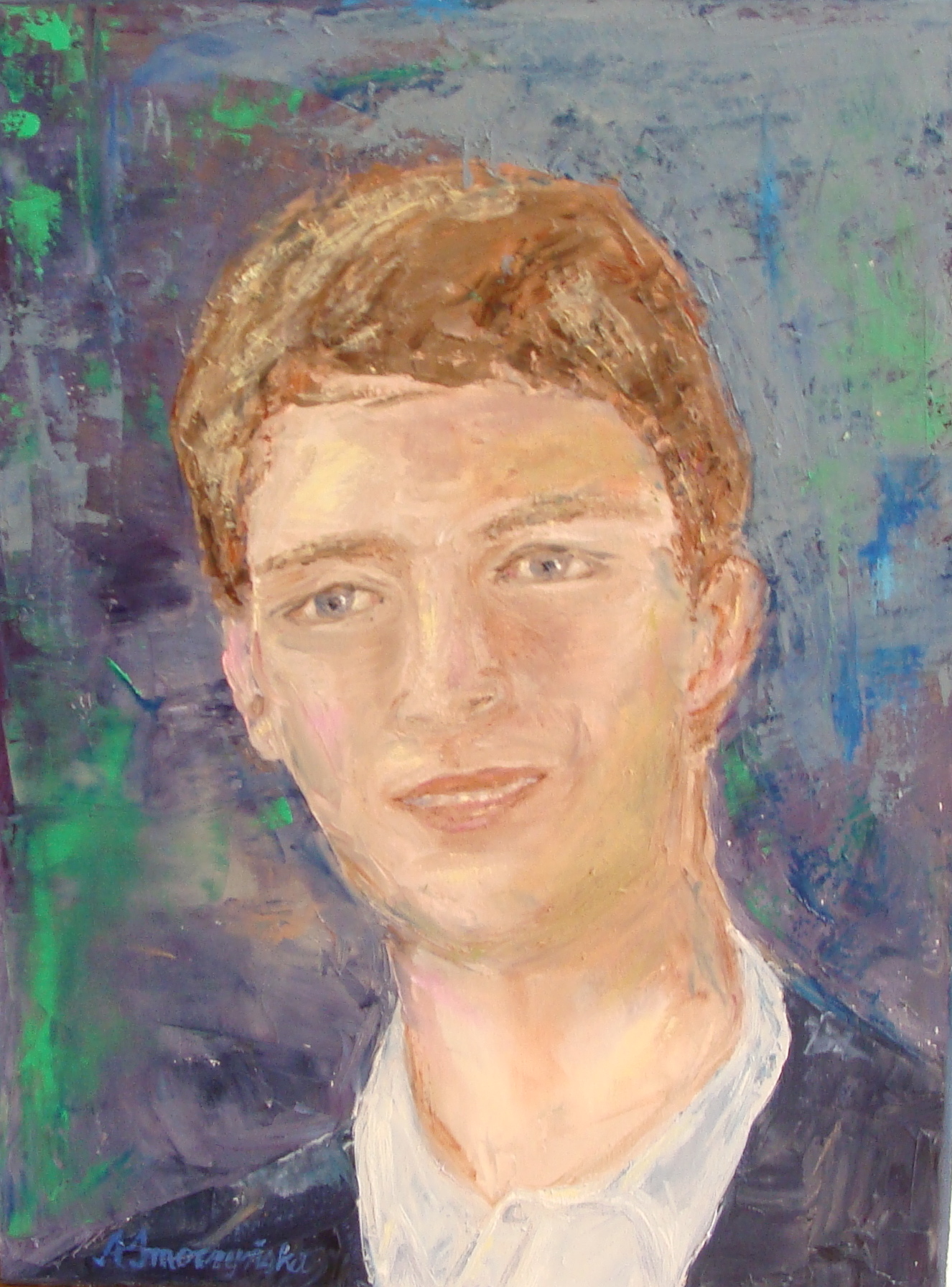 2011 Portret młodszego syna 30x40