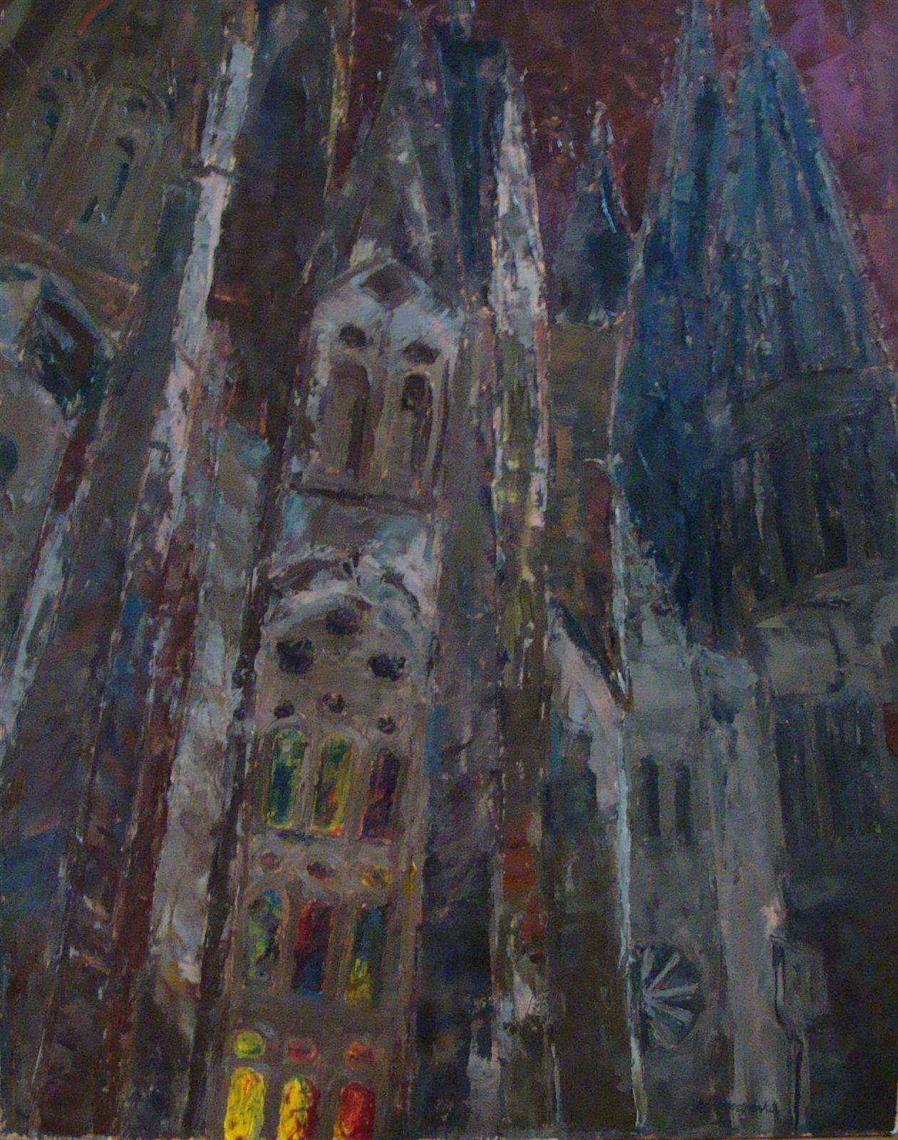 2011 Sagrada Familia 63x80