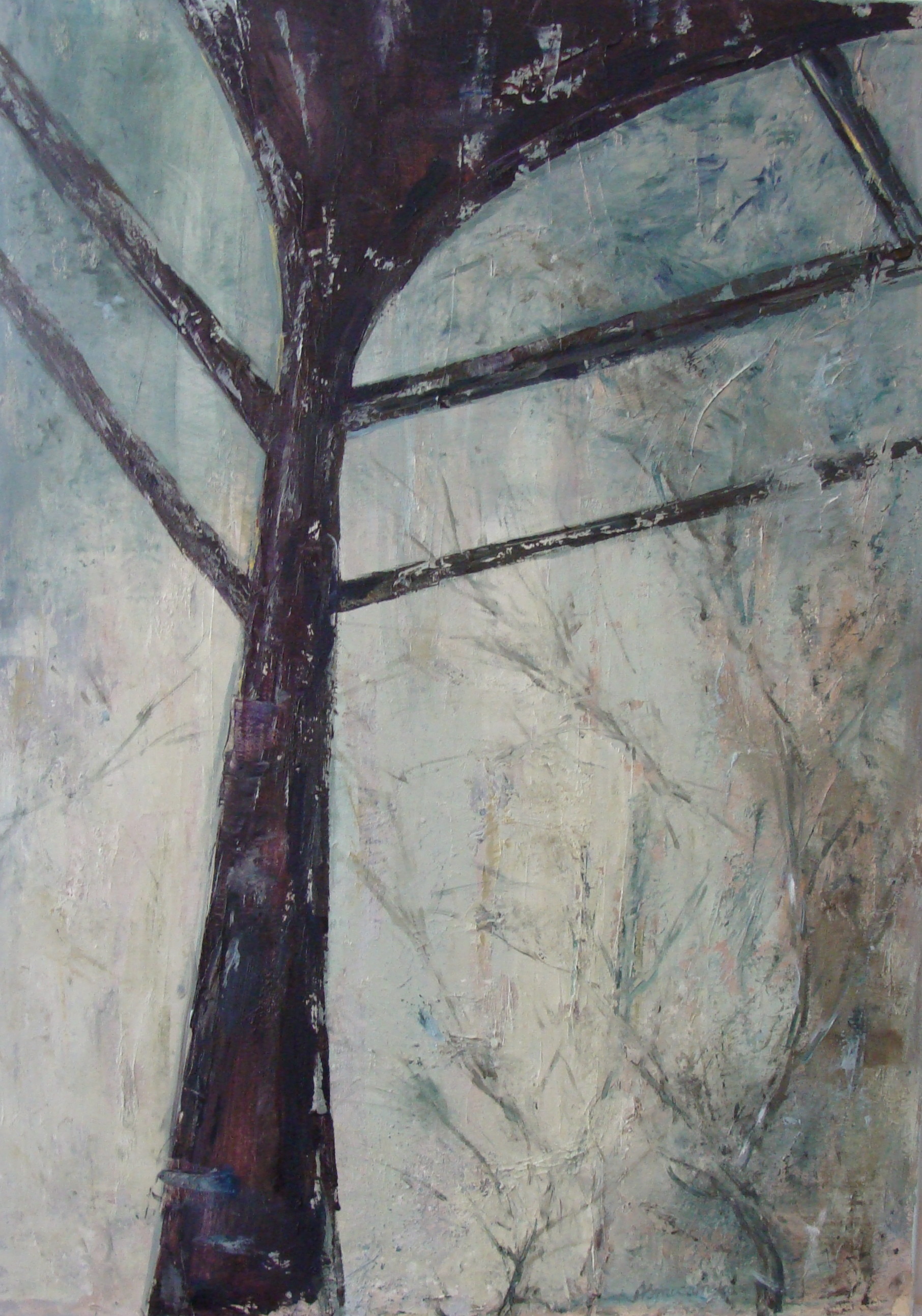 2016 Ganek w willi E.Rosta 50x70