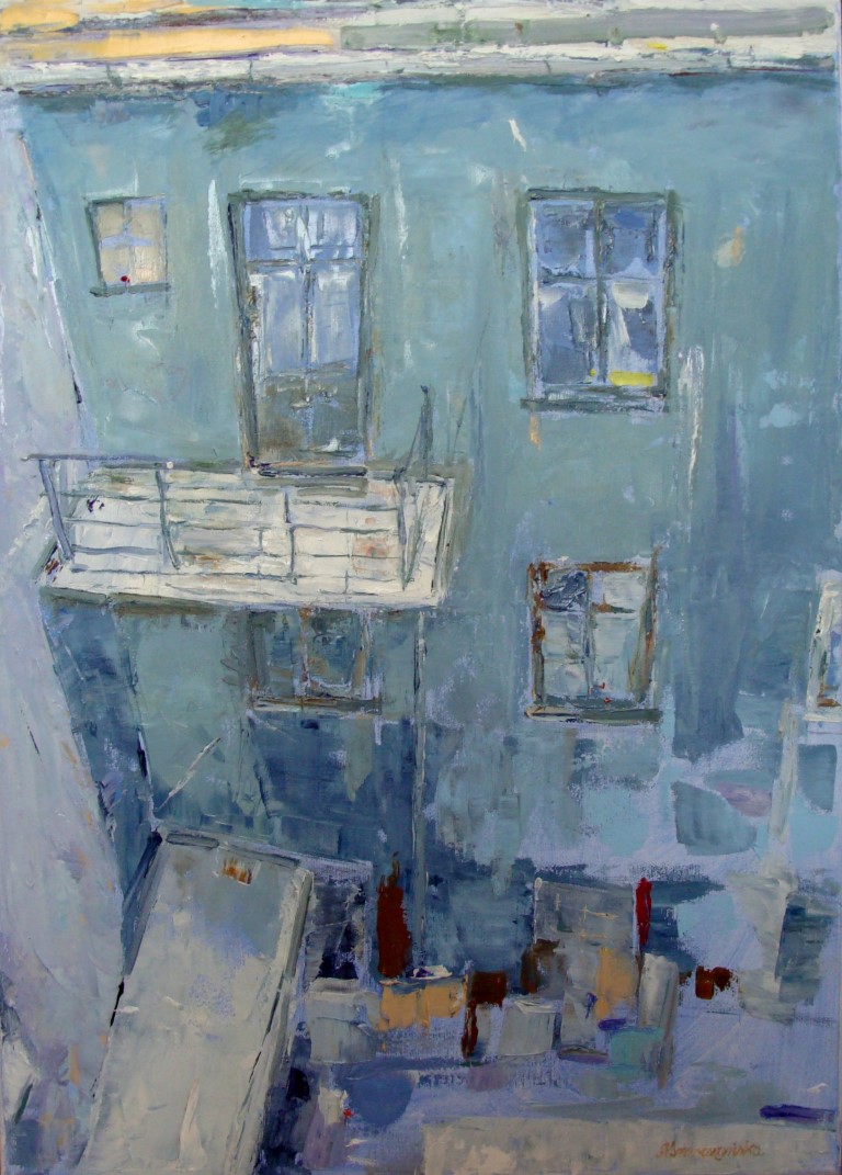 2017 Miasto zimą IV 50x70