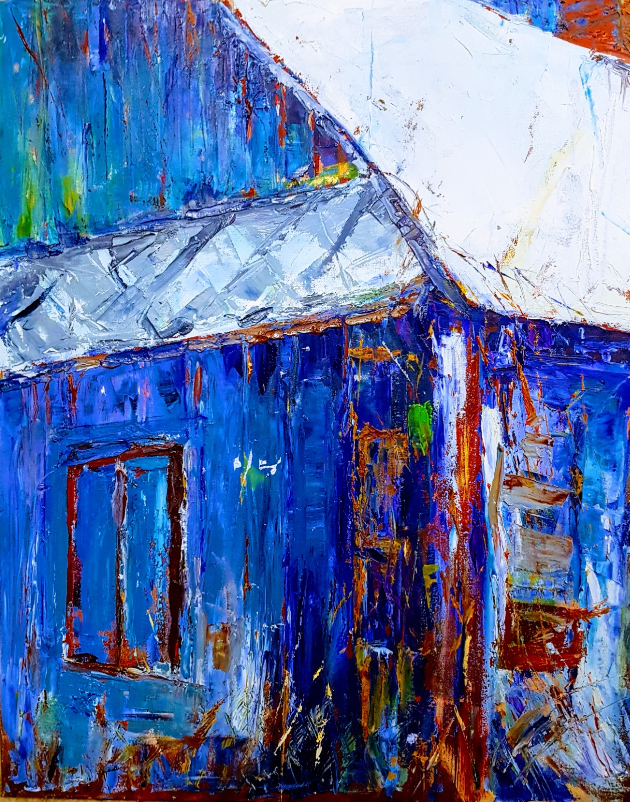 2022 Zimowa piękność 50x70